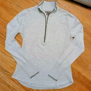 Eddie Bauer 1/2 Zip Mock Neck Pullover Sweater